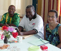 HIV workshop in Ghana