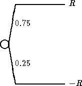 \begin{picture}
(160,160)(0,0)
\put(30,80){\circle{10}}
\put(35,80){\line(1,6)8}...
...6)8}
\put(43,54){0.25}
\put(43,32){\line(1,0){60}}
\put(108,30){-R}\end{picture}