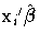{x_{i}}'\hat{{\beta}}
