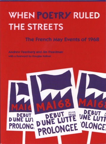 The Book cover of "When Poetry Ruled the Streets:The May Events of 1968"