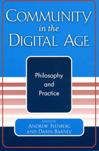 The Book cover of "Community in the Digital Age"