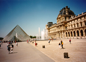 A Fifteen Minute Walk, Across the Seine: the Louvre