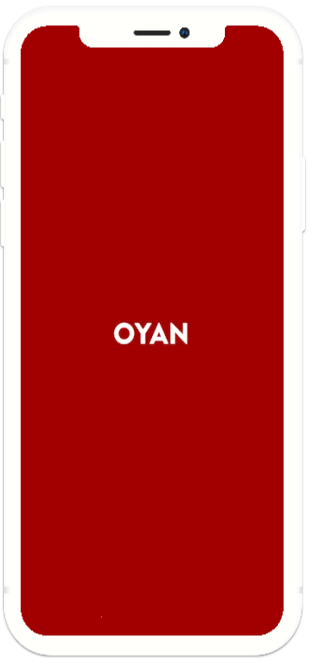 Oyan home screen
