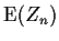 ${\rm E}(Z_n)$