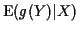 ${\rm E}(g(Y)\vert X)$