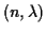 $(n,\lambda)$