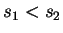 $ s_1 < s_2$