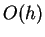 $ O(h)$