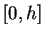 $ [0,h]$