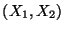 $ (X_1,X_2)$