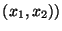 $\displaystyle (x_1,x_2))$
