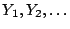 $ Y_1,Y_2,\ldots$