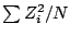 $ \sum Z_i^2 / N$