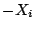 $ -X_i$