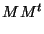$\displaystyle MM^t$