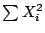 $ \sum X_i^2$