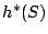 $ h^*(S)$