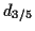 $ d_{3/5}$