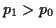 $ p_1>p_0$