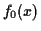 $ f_0(x)$