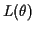 $ L(\theta)$