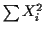 $ \sum X_i^2$