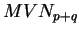 $MVN_{p+q}$