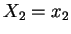 $X_2=x_2$