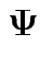 $\displaystyle \boldsymbol\Psi
$