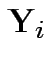 $ {\bf Y}_i$