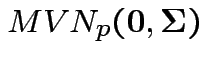 $ MVN_p({\bf0},{\boldsymbol\Sigma})$