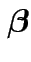 $ \boldsymbol\beta$