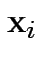 $ {\bf x}_i$