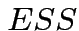 $ ESS$