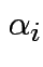 $\displaystyle \alpha_i$