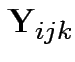 $ {\bf Y}_{ijk}$