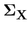 $ \boldsymbol\Sigma_{\bf X}$