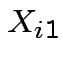 $ X_{i1}$