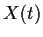 $ X(t)$