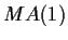 $ MA(1)$