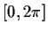 $[0,2\pi ]$