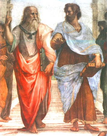 [Raphael - art print, poster - Plato and Aristotle, from The School of Athens]