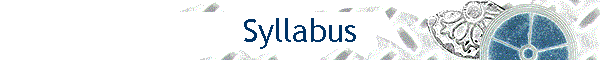 Syllabus