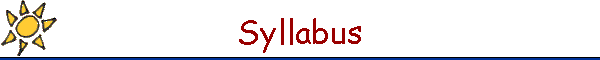 Syllabus