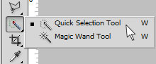 Quick Selection Toolbar