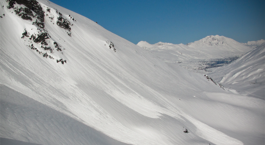 wet snow avalanche type