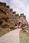 Tintagel Castle remains 