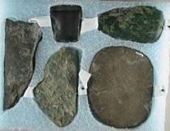 Kit 19, Lithics, Adzes, Ground Stone  