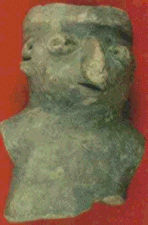 Incan Clay Figure