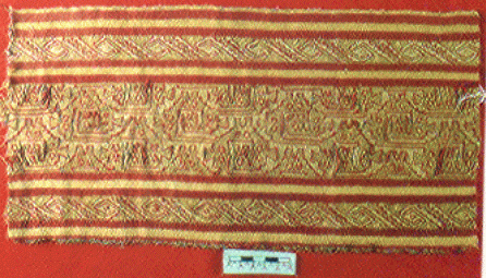 Red and Yellow Textile
